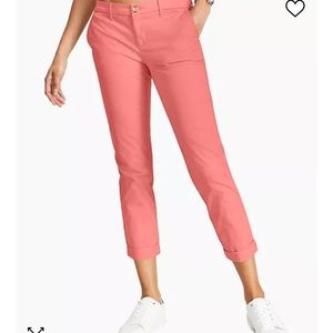 Tommy Hilfiger ankle cropped khaki pant